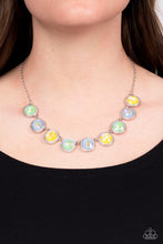 Load image into Gallery viewer, Queen of the Cosmos - Multi Necklace w/ Silver Earrings
