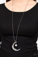 Load image into Gallery viewer, Astral Ascension - White Earrings/ Necklace Set
