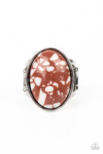 Load image into Gallery viewer, Majestic Marbling - Brown Ring
