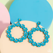 Load image into Gallery viewer, Daisy Meadows - Blue Earrings
