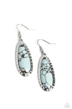 Load image into Gallery viewer, TEARDROP-Dead Dynasty - Blue Earrings
