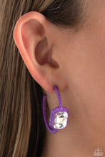 Load image into Gallery viewer, Call Me TRENDY - Purple Earrings
