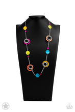 Load image into Gallery viewer, Kaleidoscopically Captivating Multi Earrings/ Necklace Set
